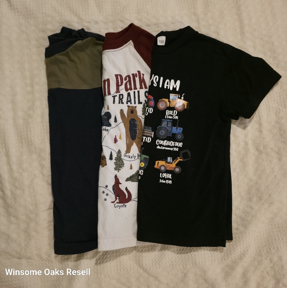 Set of Three Graphic T-Shirts 4t